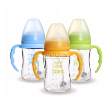 best eco friendly anti colic cute baby glass feeding bottle for newborns